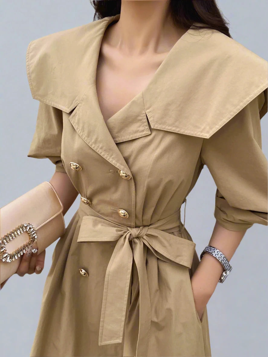 Boho Trench Coat