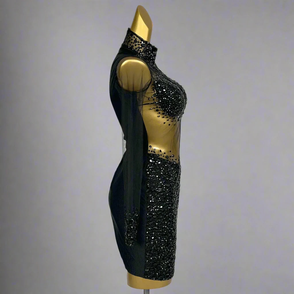 Starlit Glamour Party Dress