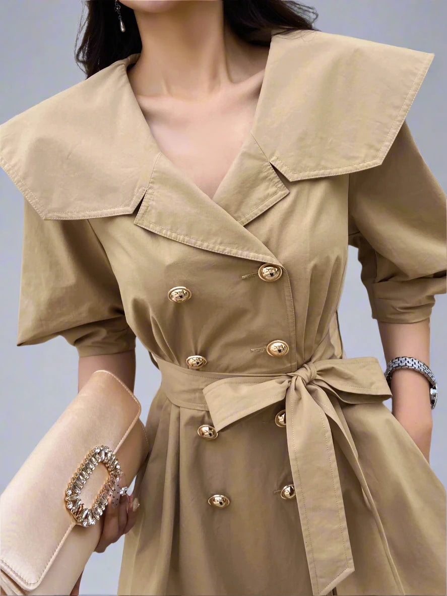 Boho Trench Coat