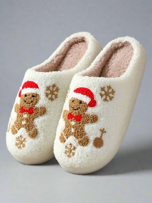 Christmas Snowman Indoor  Slippers