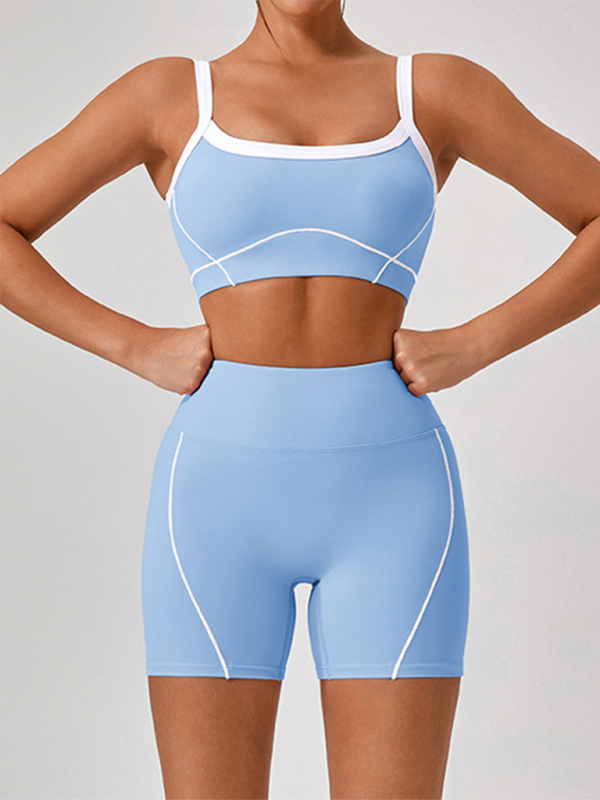 Sporty Bra + Shorts  Suit