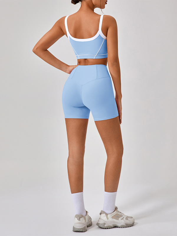 Sporty Bra + Shorts  Suit