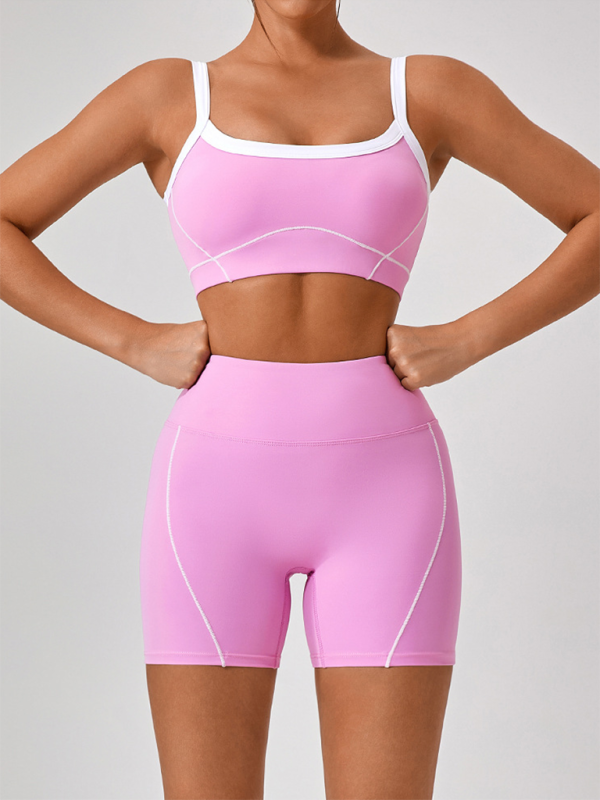 Sporty Bra + Shorts  Suit